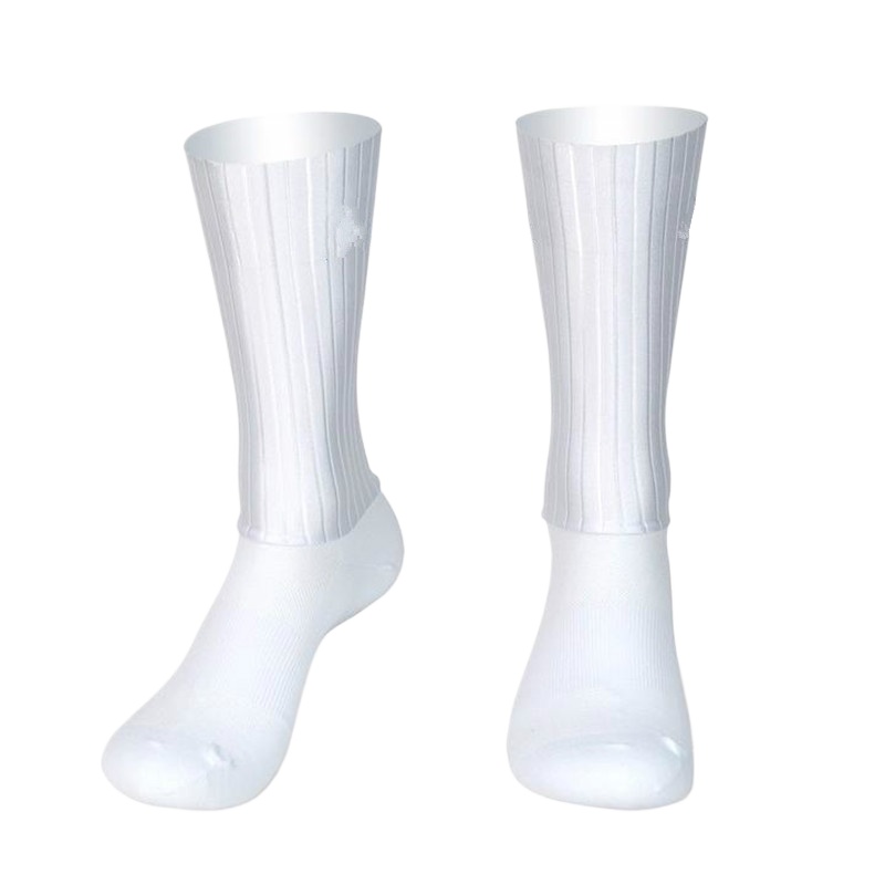 Sock Garter Men - Aero Cycling Summer Anti Calzini Whiteline
