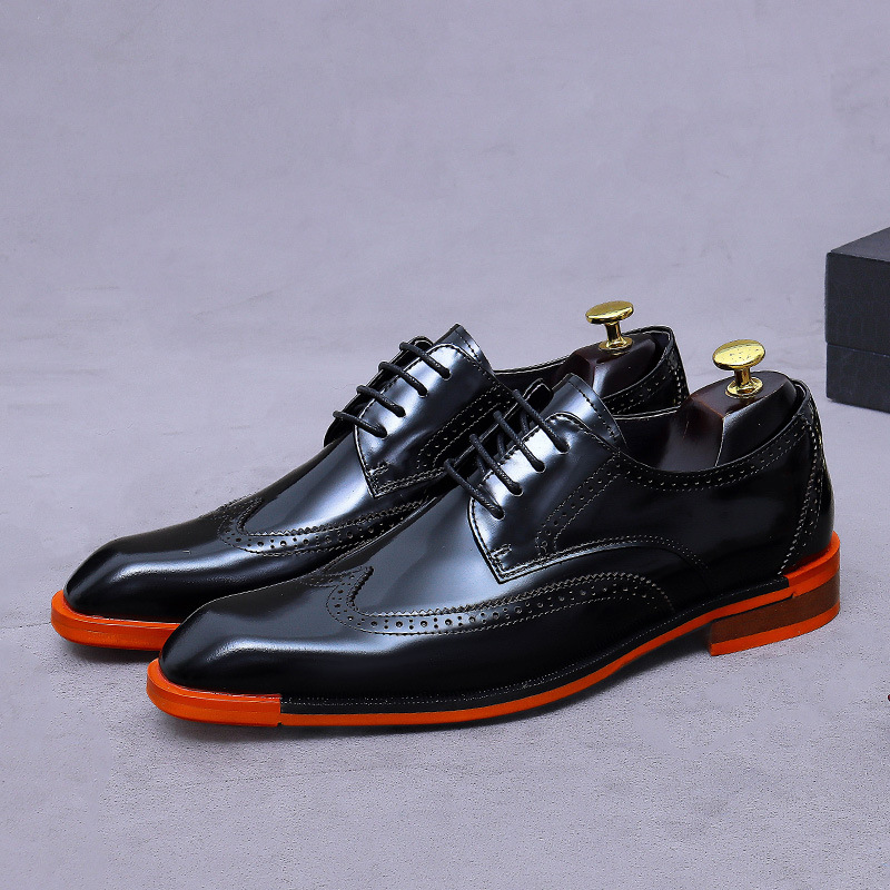 Formal Men Daily Wear Footwear - Scarpe Oxford da Uomo in Vera