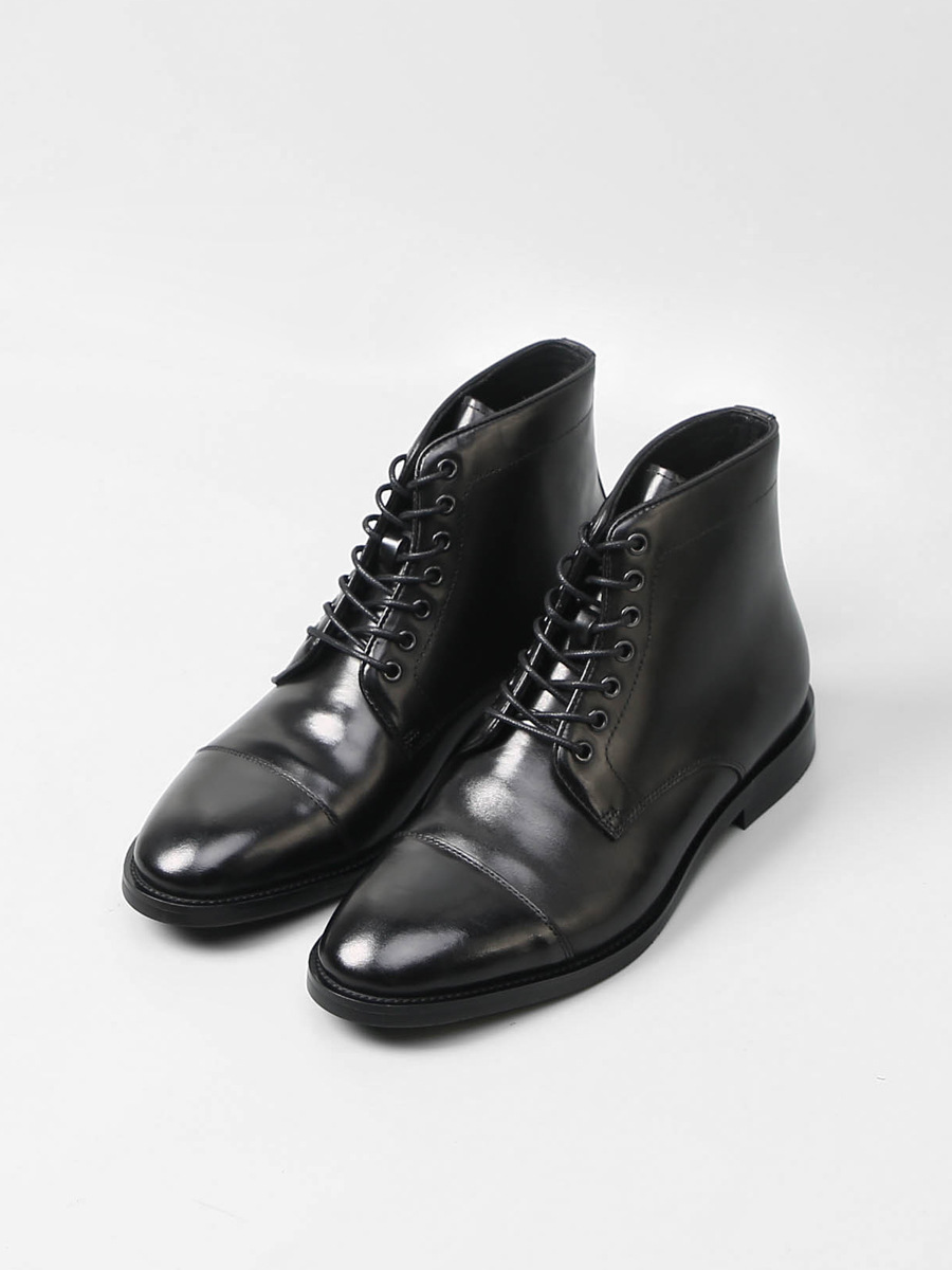 Men Formal Wear With Boots - Stivaletti da uomo in vera pelle