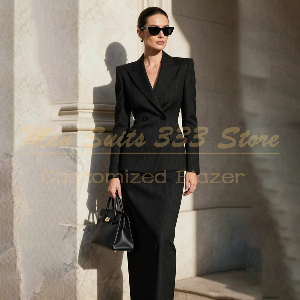 Completo da Donna Elegante a R - Men Formal Wear All Black recensione e prezzo