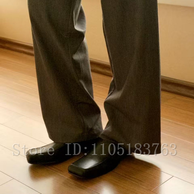 Mocassini da Uomo in Pelle Ner - Formal Men Daily Wear Footwear recensione e prezzo