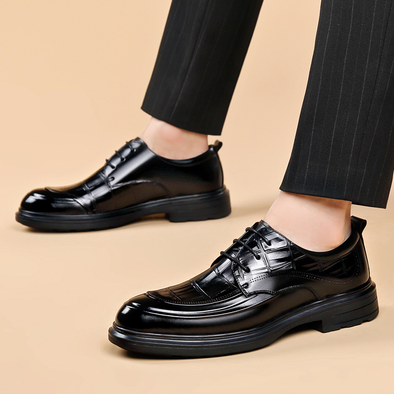 Scarpe Eleganti in Pelle da Uo - Formal Men Daily Wear Footwear recensione e prezzo